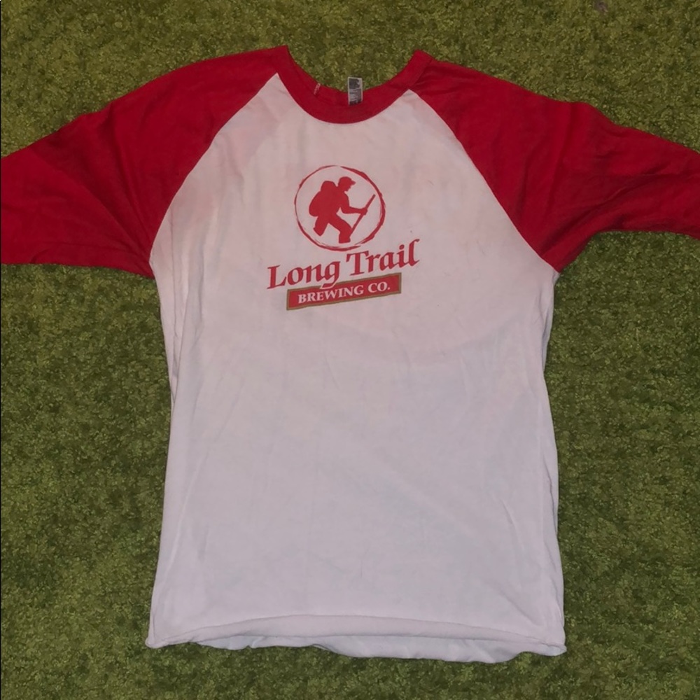 Long Trail Ail baseball t-shirt. Medium